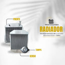 | Radiador de Alumínio Brasado para Mercedes-Benz 1113, 1313, 1513, 2013, 2213 + Tampa – Alta Performance