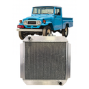 | Radiador de Alumínio para Toyota Bandeirante + Tampa – Alta Performance