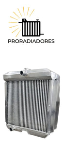 | Radiador de Alumínio para Ford F-100 e F-350 Motor V8 – 1955 a 1971 + Tampa – Alta Performance