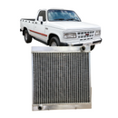 | Radiador de Alumínio Tubular para Chevrolet D20 Perkins 4 Carreiras + Tampa – Alta Performance