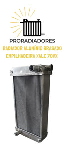 | Radiador de Alumínio Brasado para Empilhadeira Yale 70VX + Tampa – Alta Performance