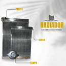 | Radiador de Alumínio Tubular para Chevrolet D20 Perkins 4 Carreiras + Tampa – Alta Performance