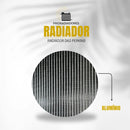 | Radiador de Alumínio para Chevrolet D60 Diesel Motor Perkins + Tampa – Alta Performance