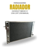 | Radiador alumínio para Chevrolet Omega 2.2 / 4.1 manual 1994 a 1998 – Alta durabilidade