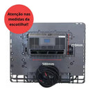 | Kit ar condicionado elétrico de teto 24V para caminhões, motorhome e vans – Bergstrom PK2022 – 7h de autonomia
