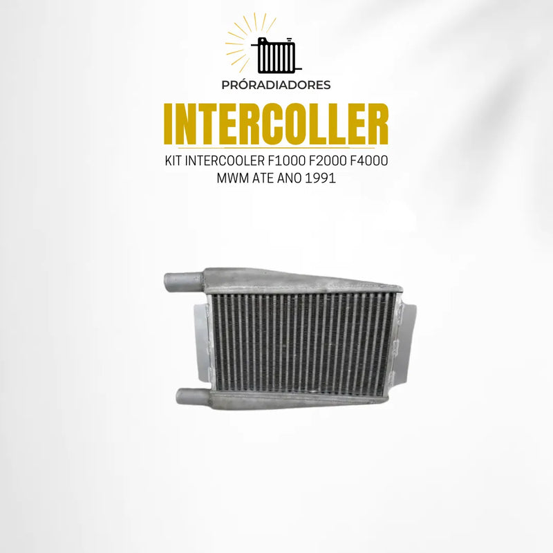 | Kit intercooler com mangueiras e tubos para Ford F1000 MWM até 1991 – Melhora de potência e eficiência