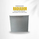 | Bloco brasado para radiador Scania R 124 – 1995 a 2009 – Com borrachas de vedação