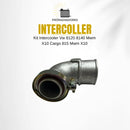 | Kit intercooler vw 8120 8140 mwm x10 cargo 815 mwm x10 – completo com tubos e mangueiras