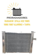 | Radiador de Alumínio para Chevrolet Opala 4CC – 1985 a 1987 + Tampa – Alta Performance