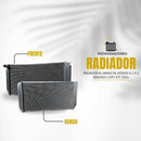 | Radiador de Alumínio Brasado para Chevrolet Silverado e Grand Blazer 4.1, 4.2 1996 a 2001 – Linha Pesada