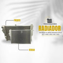 | Radiador de Alumínio Brasado para Chevrolet Opala 6 Cilindros + Tampa – Alta Performance