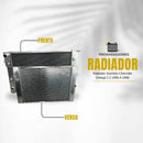 | Radiador alumínio para Chevrolet Omega 2.2 / 4.1 manual 1994 a 1998 – Alta durabilidade