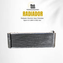 | Radiador alumínio brasado para Jeep Cherokee Sport 2.5 / 4.0 1995 a 2001 automático – Alta durabilidade