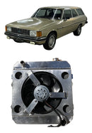 | Kit radiador alumínio brasado com tampa para Opala / Caravan 4cc 1969 a 1983 – Alta performance