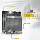 | Radiador de Alumínio Tubular para Chevrolet D10 4 Carreiras + Tampa – Alta Performance