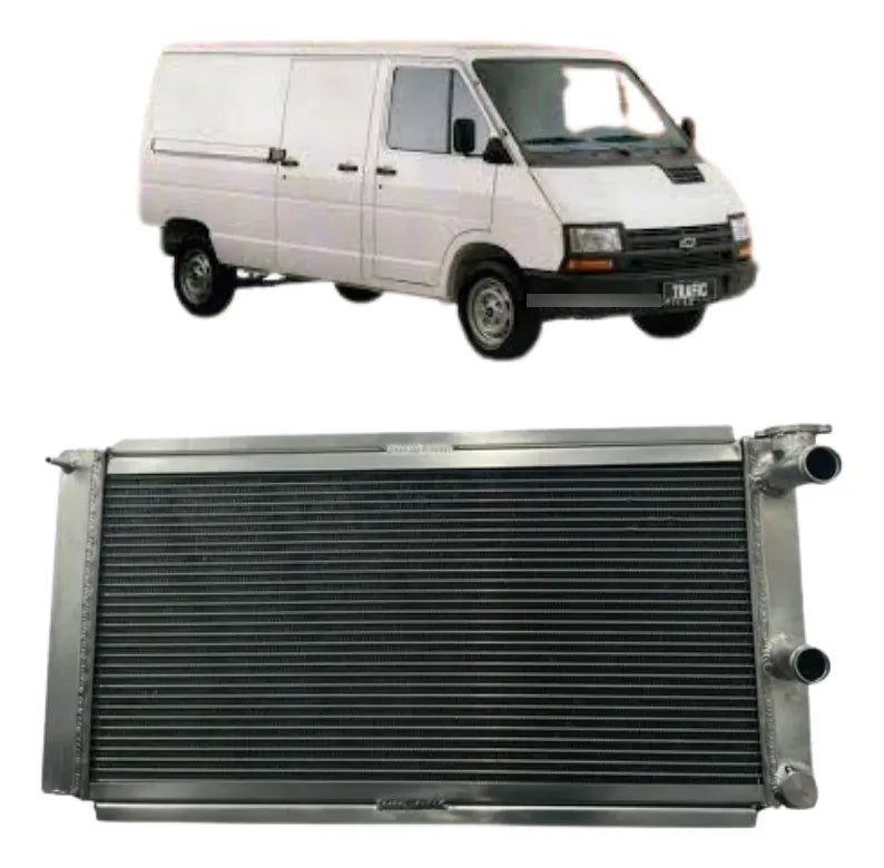 | Radiador de Alumínio Brasado para Renault Trafic 2.0, 2.2 1983 a 1994 – Resfriamento Eficiente