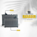 | Radiador de Alumínio para Mitsubishi Outlander 2.0, 2.4, 3.0 2015 a 2018 – Resfriamento Eficiente