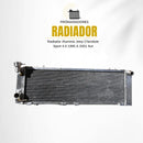 | Radiador alumínio brasado para Jeep Cherokee Sport 2.5 / 4.0 1995 a 2001 automático – Alta durabilidade