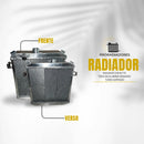 | Radiador alumínio brasado para Chevrolet Chevette turbo e aspirado – Alta performance