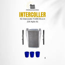| Kit intercooler f1000 f4000 mwm 229 após 1991 – completo com suportes e acessórios