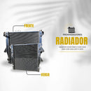 | Radiador de Alumínio Brasado para Dodge Ram 5.9 2500/3500 2003 a 2009 + Tampa – Linha Pesada