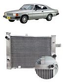 | Radiador de Alumínio para Chevrolet Opala 4CC – 1985 a 1987 + Tampa – Alta Performance