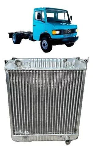 | Radiador de Alumínio Tubular para Mercedes-Benz 709, 710, 809, 812, 912 – Alta Performance