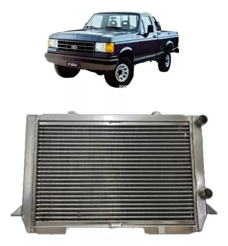 | Radiador de Alumínio para Ford F-1000 Cummins – 1995 a 1998 – Peça Original